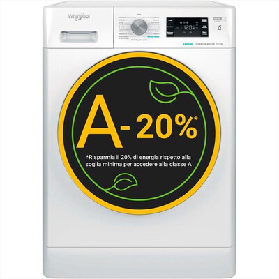 WHIRLPOOL - Lavatrice FFB 1048 BSV IT 10 Kg Classe A